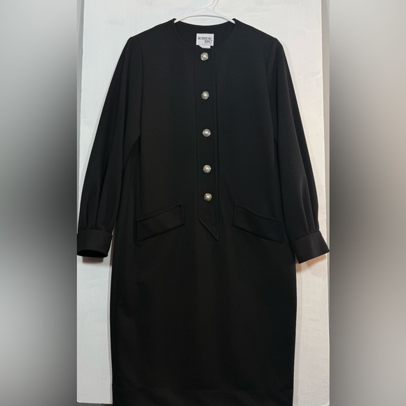 Brownstone Studio Dresses & Skirts - Vintage Made in the USA Brownstone Studio Petite Size 4 Black Dress
